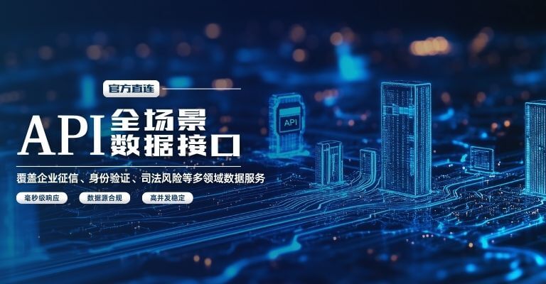 天远API数据服务平台 - 专业、稳定、高效的数据服务能力展示，主题'代码连接数据价值'，包含100+接口、文档清晰、快速集成等核心特性